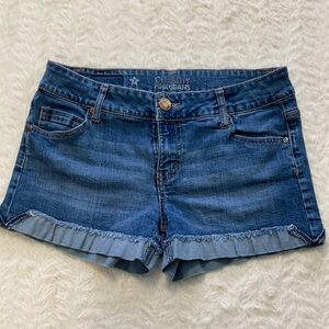 Celebrity Pink rolled cuff denim shorts